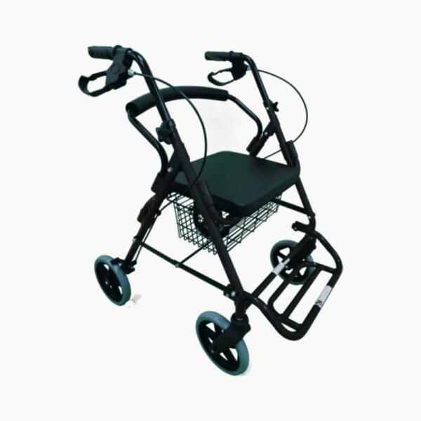 Andador de Aluminio con Reposapiés