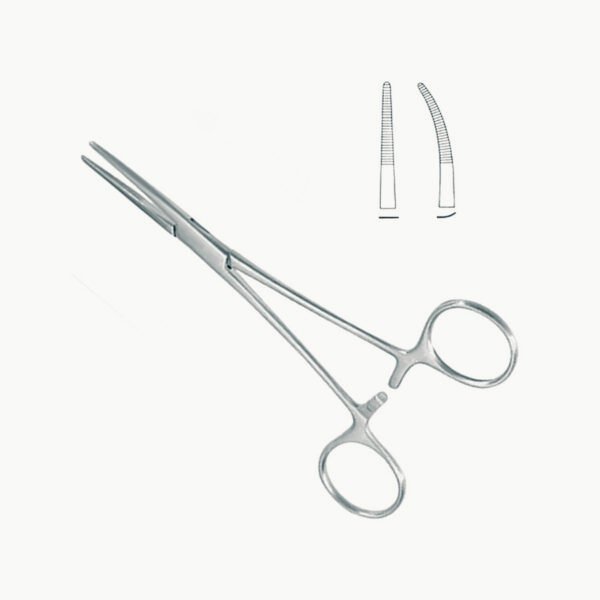 Pinza Kelly Recta - curva 14 cm