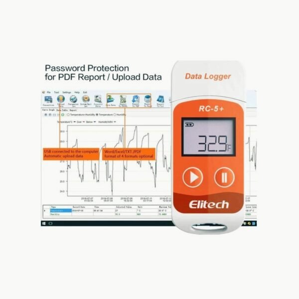Termohigrómetro Data Logger