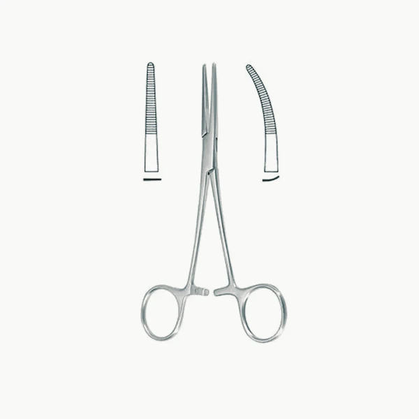 Pinza Kelly Recta - Curva 16 cm