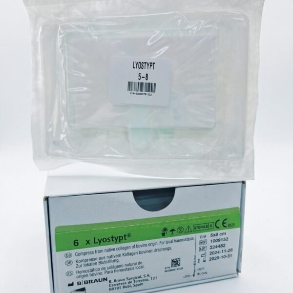Lyostypt B. Braun Hemostatic 5 x 8 cm