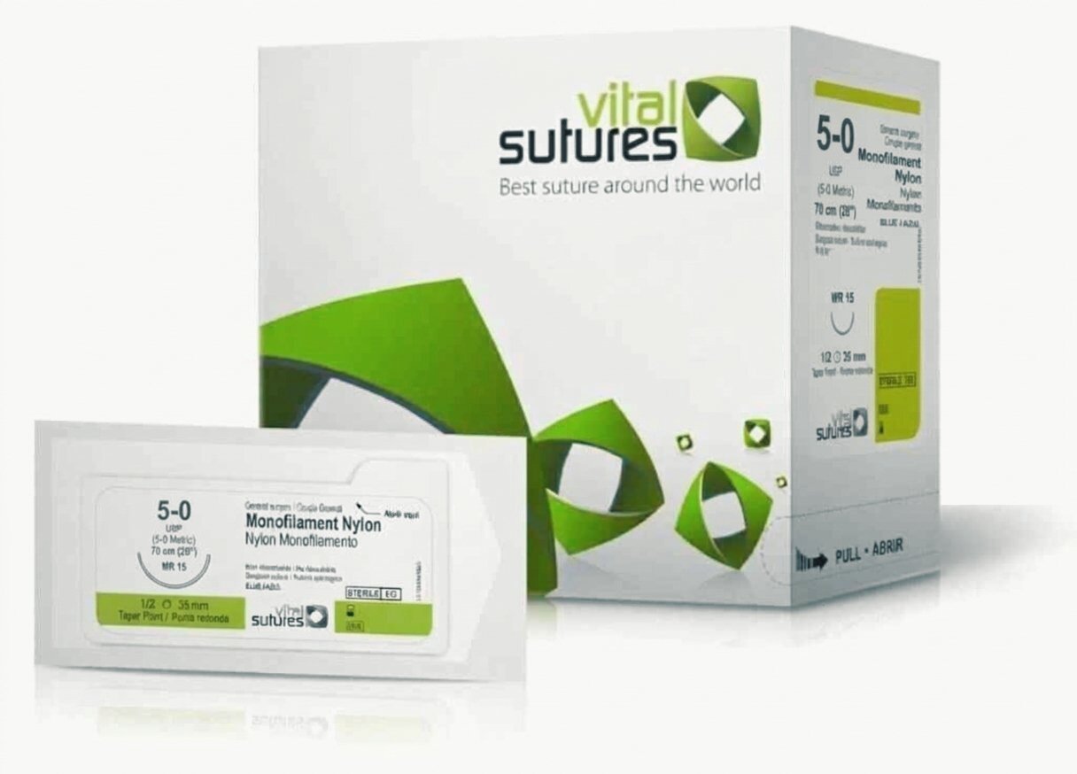 Sutura Nylon 5-0