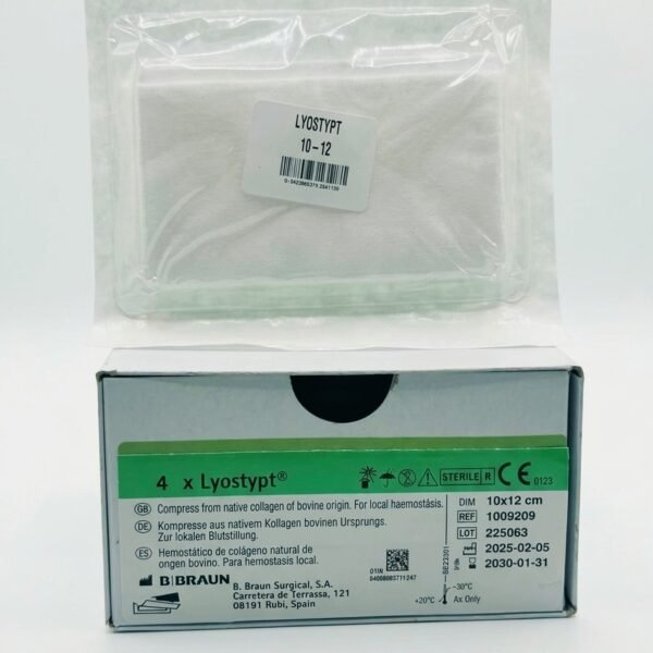 Lyostypt B. Braun Hemostatic 10 x 12 cm