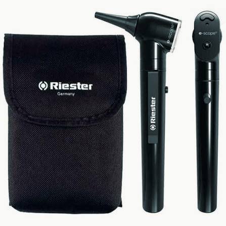 Otoscopio Oftalmoscopio LED RIESTER